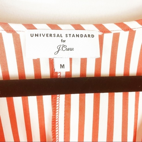 Universal Standard J. Crew Poplin Tie Sleeve Top - Picture 3 of 6